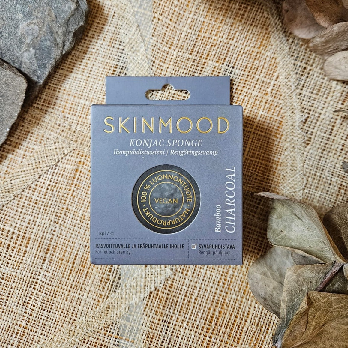Konjac-sieni, syväpuhdistava