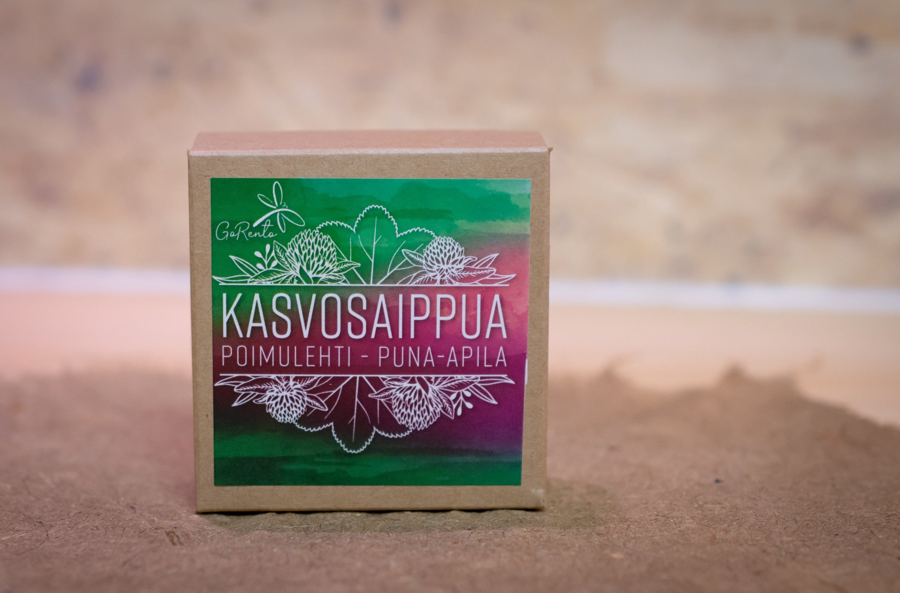 kasvosaippua pala poimulehti-puna-apila